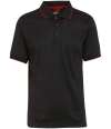RG456 (TRS264) Navigate Polo Shirt Black / Classic Red colour image